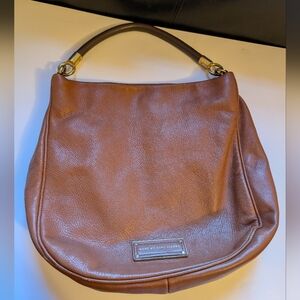 Marc Jacobs Brown Leather Hobo Bag